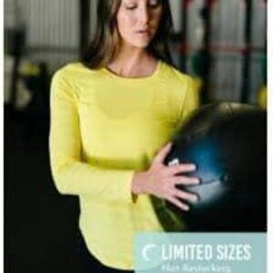 ZYIA Yellow Subtle Stripe Long Sleeve T-Shirt